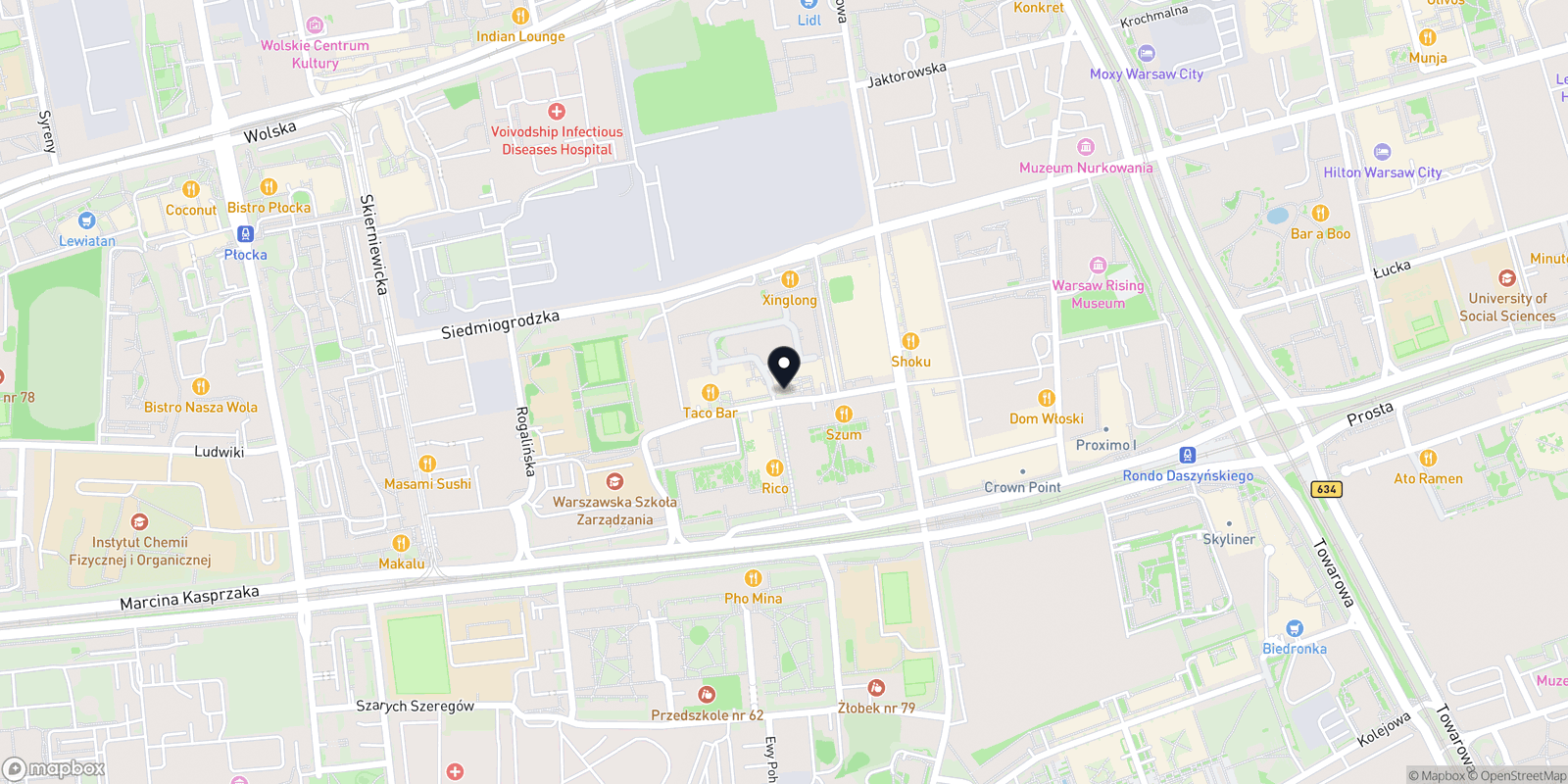 Mapa MS Aesthetic Clinic