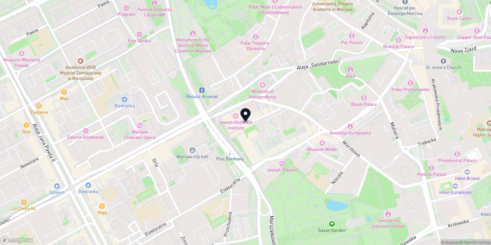 Mapa MINT Barber Shop & Academy