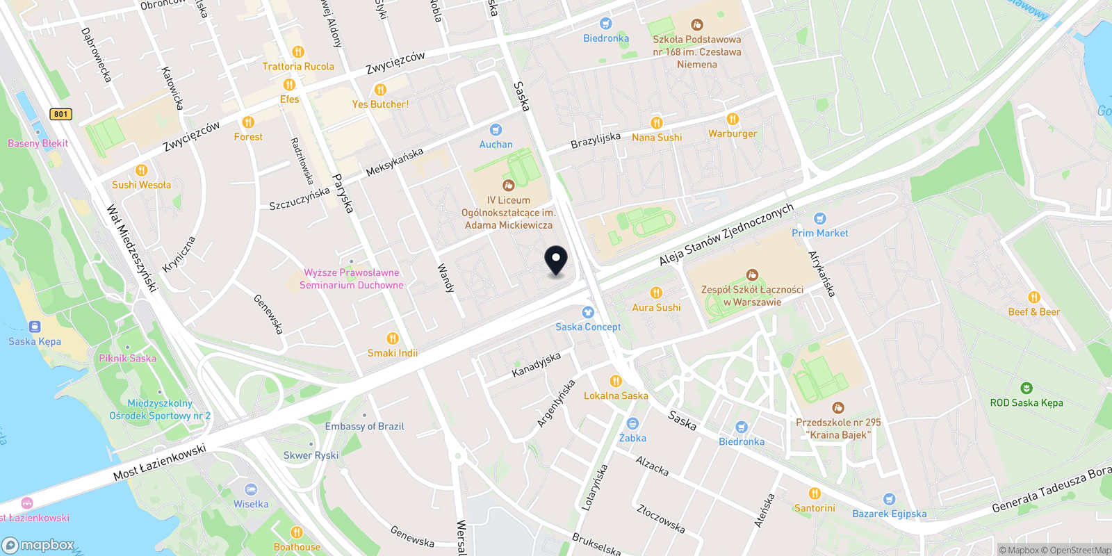 Mapa Dobro Studio Masaże Holistyczne
