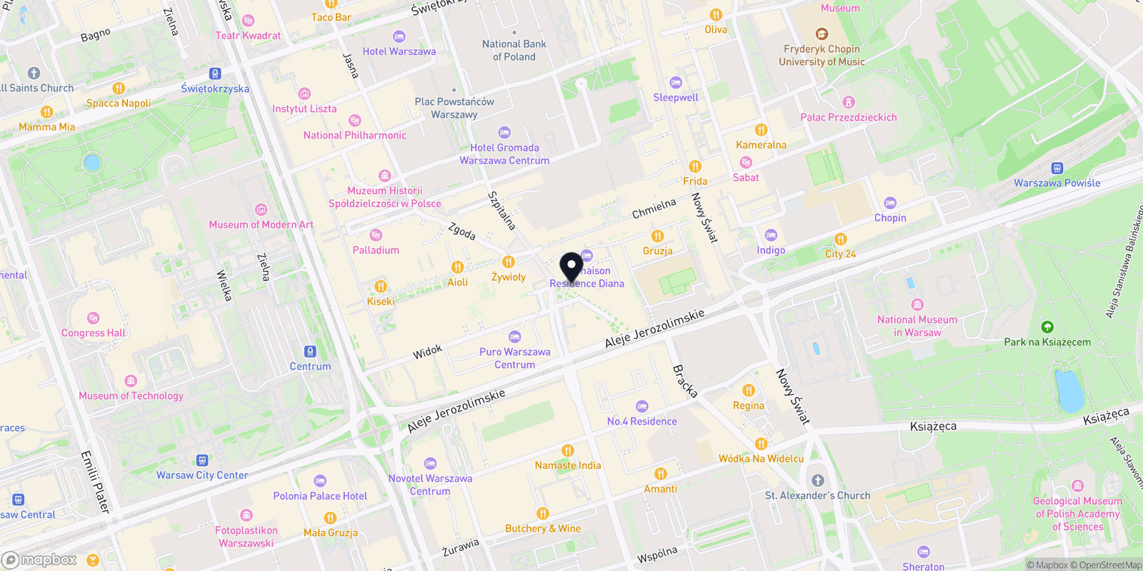 Mapa Musclelab