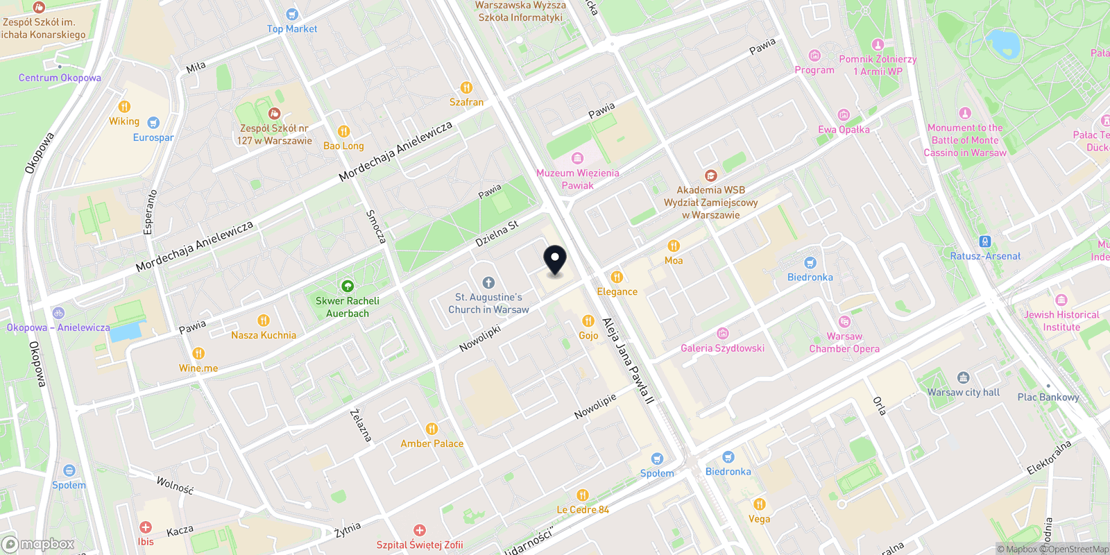 Mapa Elektoepilacja Karina Lychak