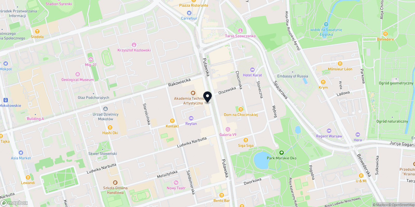 Mapa Olha Novikova Brwi