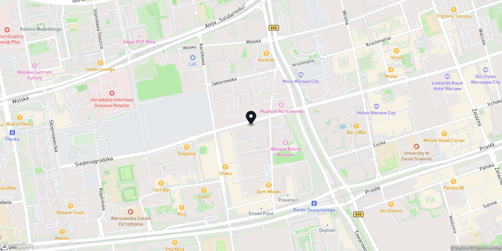 Mapa Martelle Studio Wola