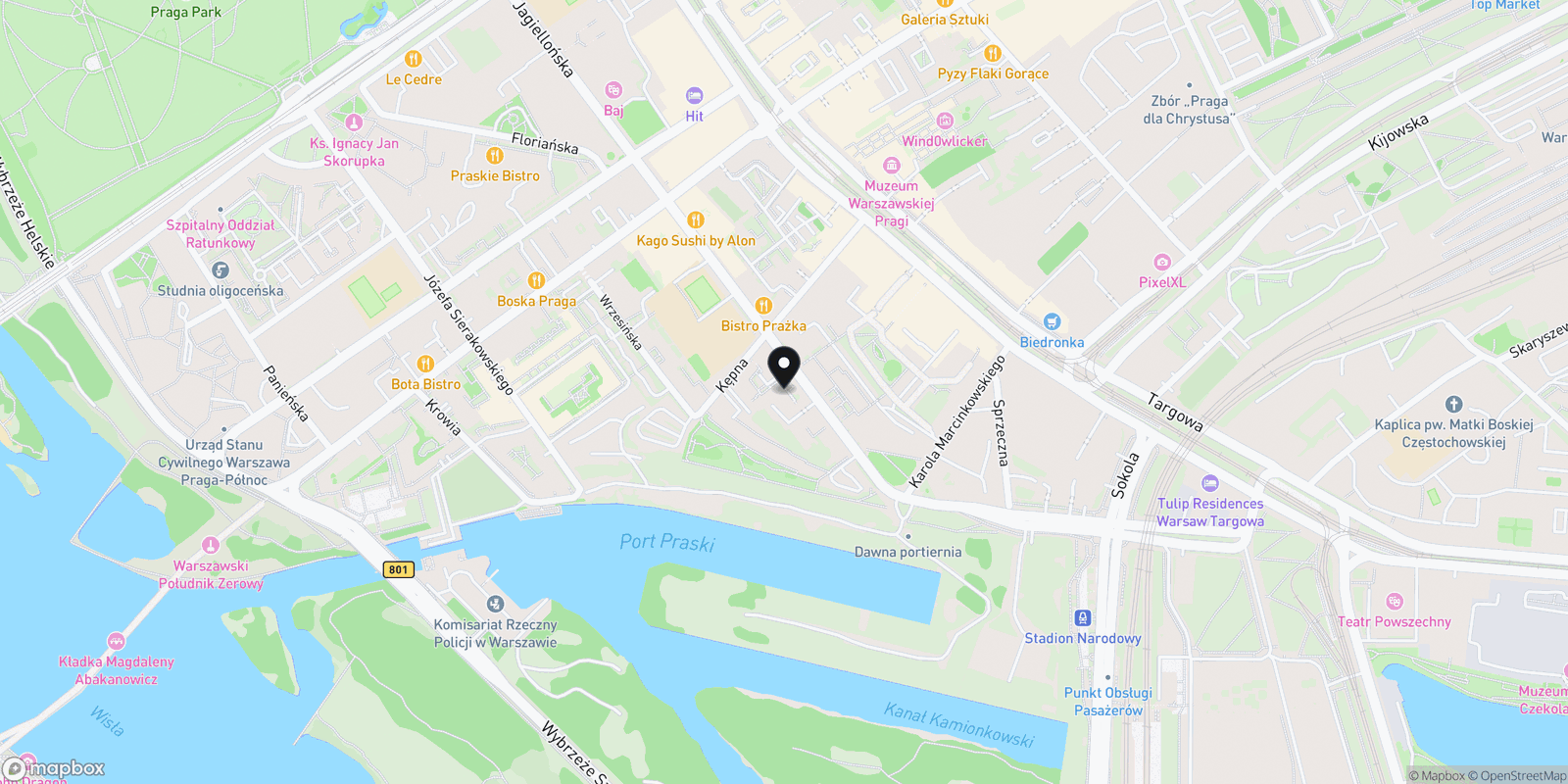 Mapa Fryzjerstwo Mirosław Olech