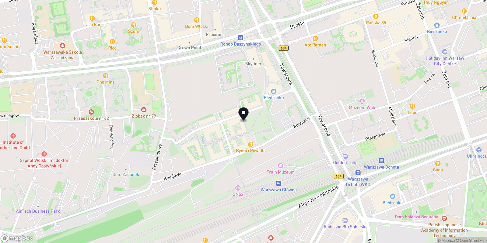 Mapa Eleon Clinic Wola