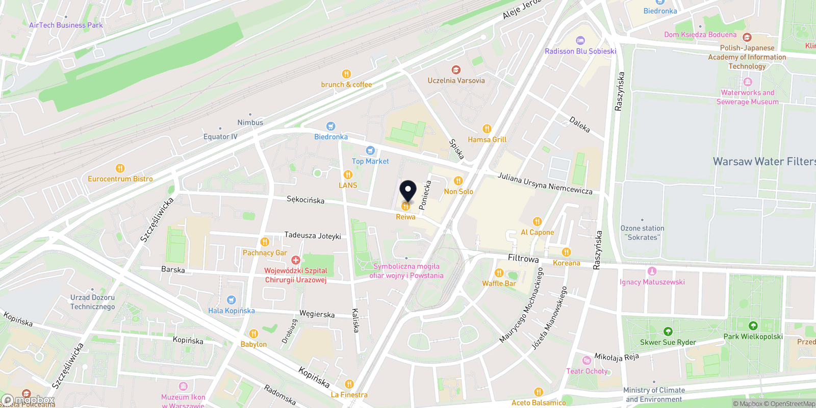 Mapa Gabinet Masażu "Cud Dotyku" – Profesjonalny Masaż w Warszawie