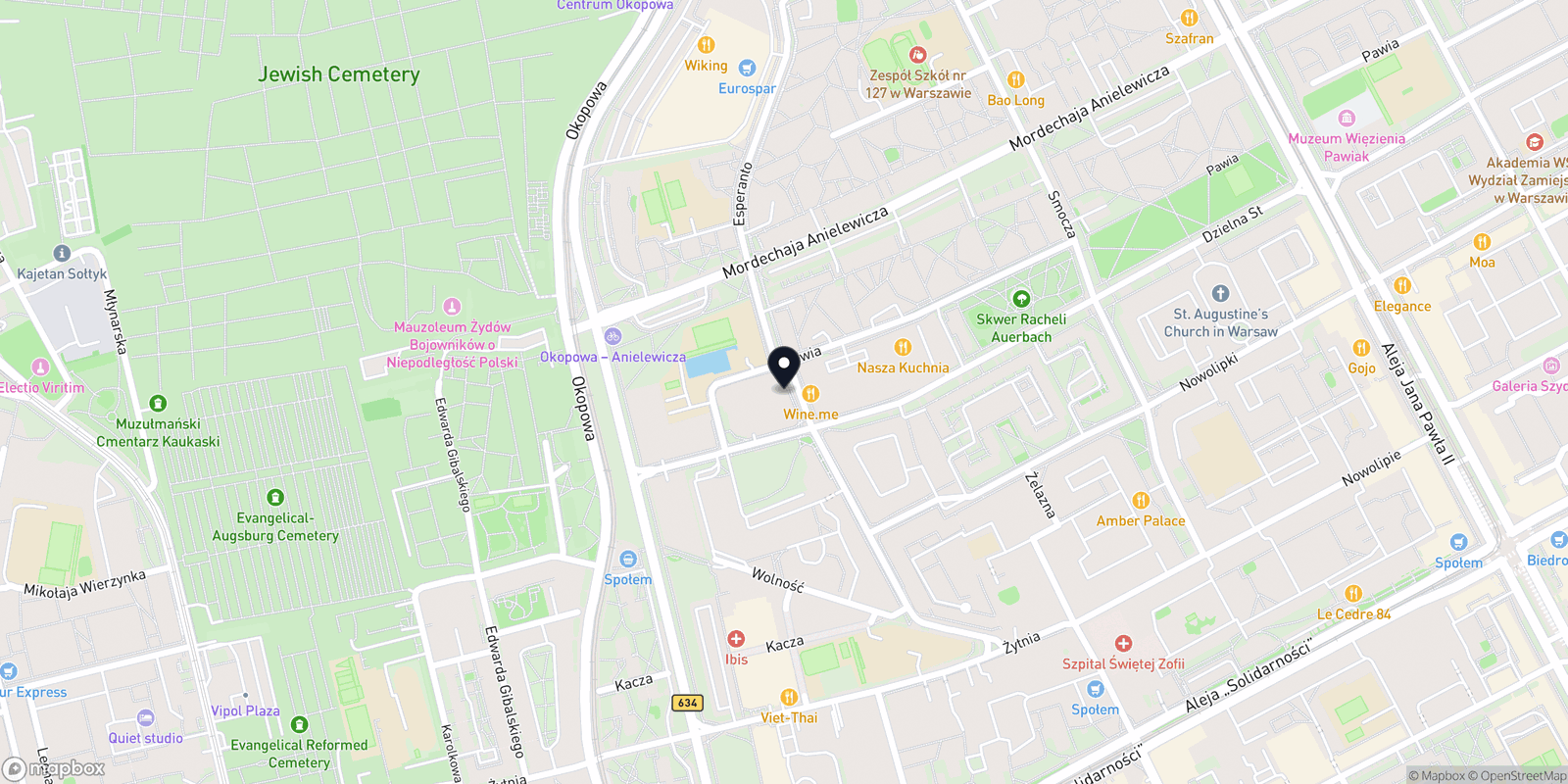 Mapa Ania Studio Manicure Pedicure Szkolenia