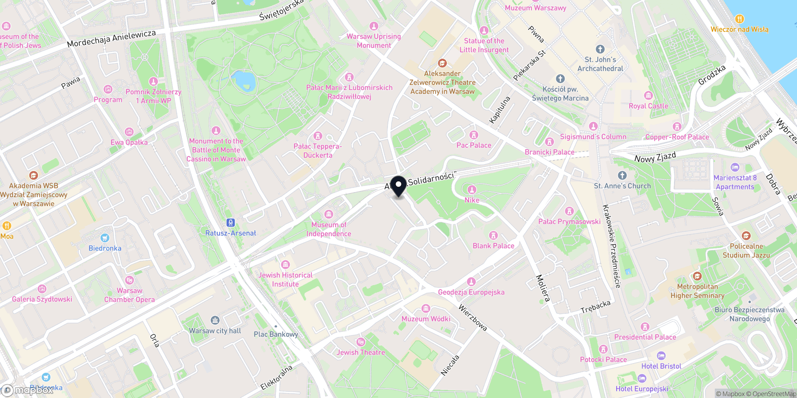 Mapa Salon Urody Super Ciało