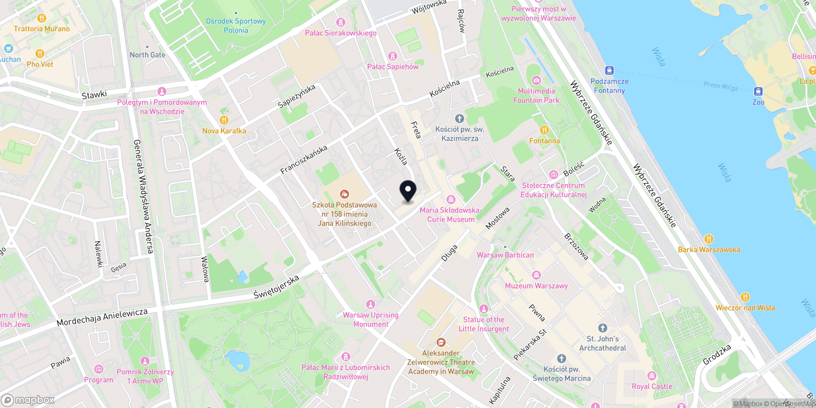 Mapa Sauvé Clinic