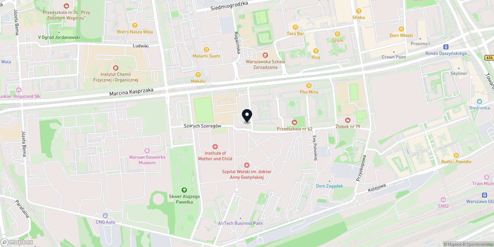 Mapa Lori Studio WOLA