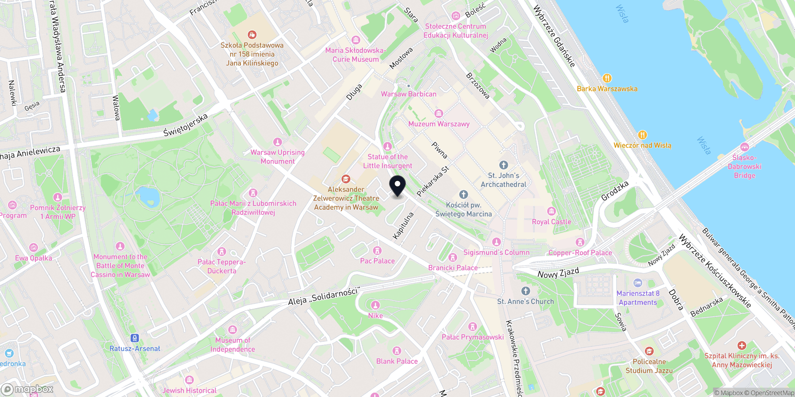 Mapa Beauty Institute IW