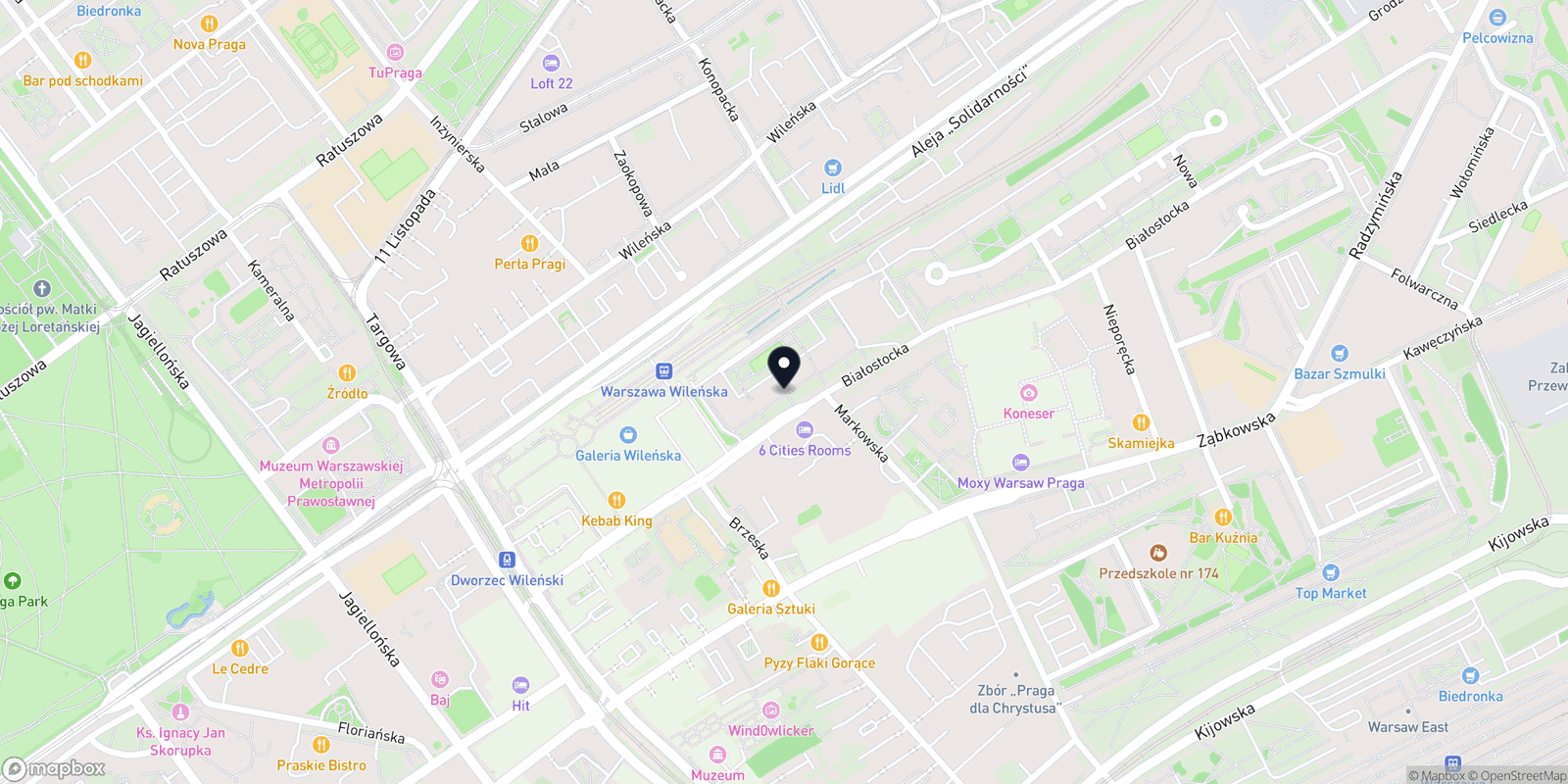 Mapa Universe Thai Massage Sp.z o.o.