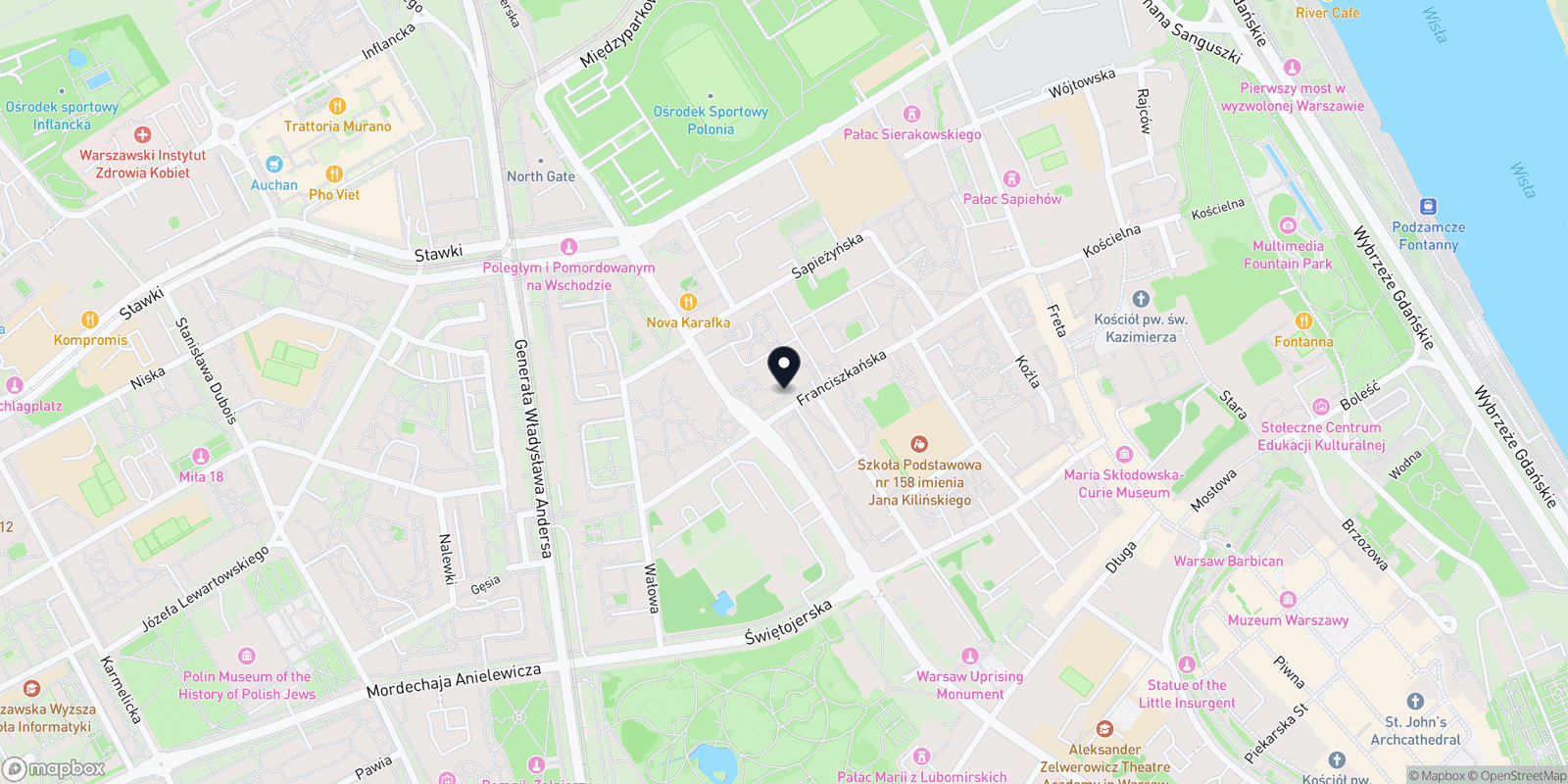 Mapa Barbershop MR.MORGAN Śródmieście