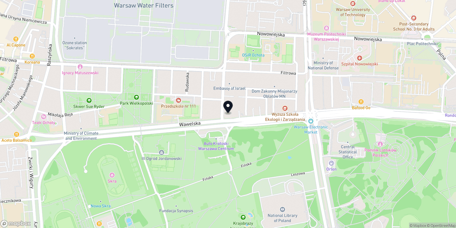 Mapa BeautyHUB