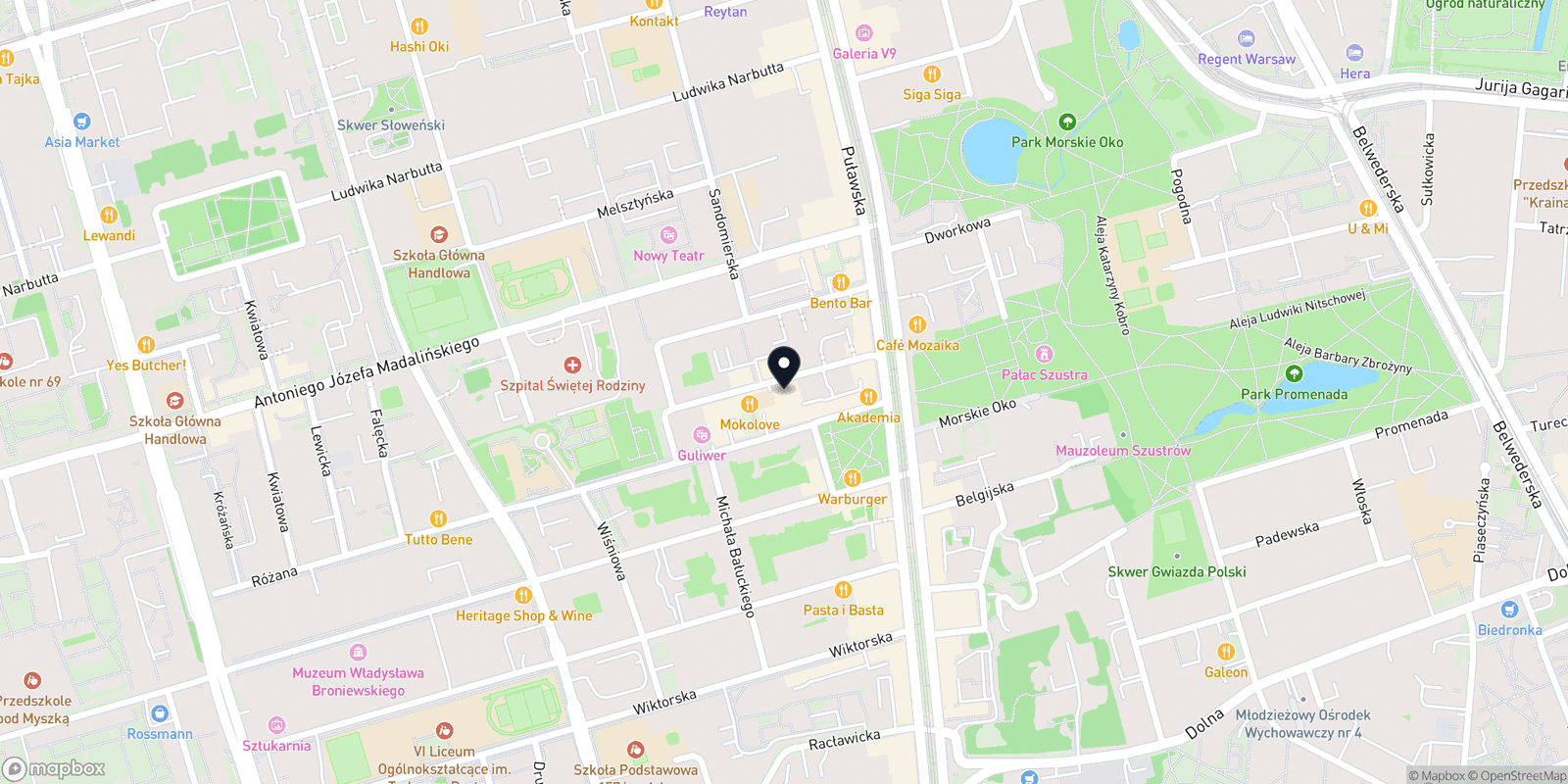 Mapa Pomalowane Sylwia Rybak Manicure manicure hybrydowy przedłużanie Paznokci