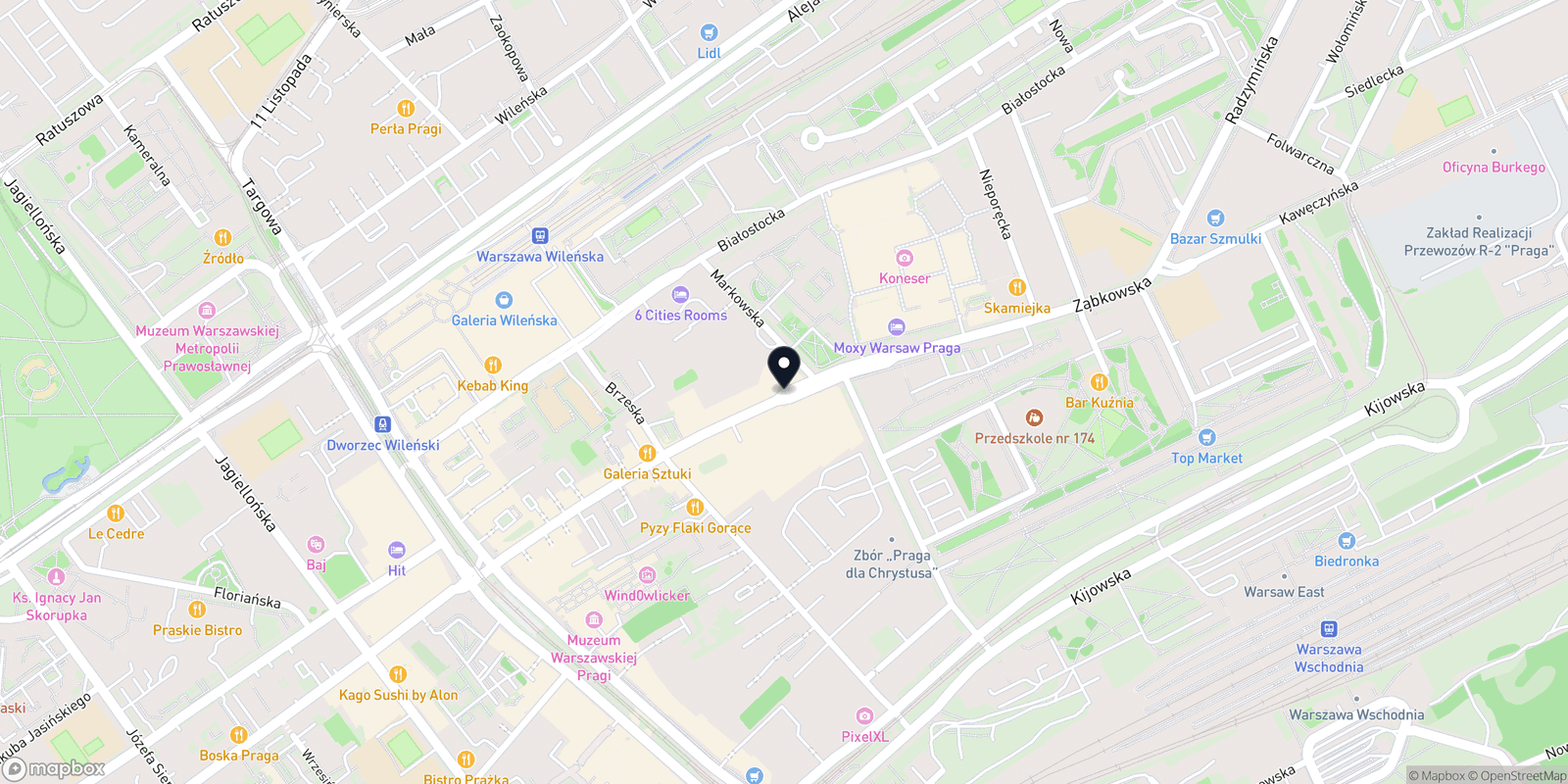 Mapa Studio Fryzur Klaudia Falęcka