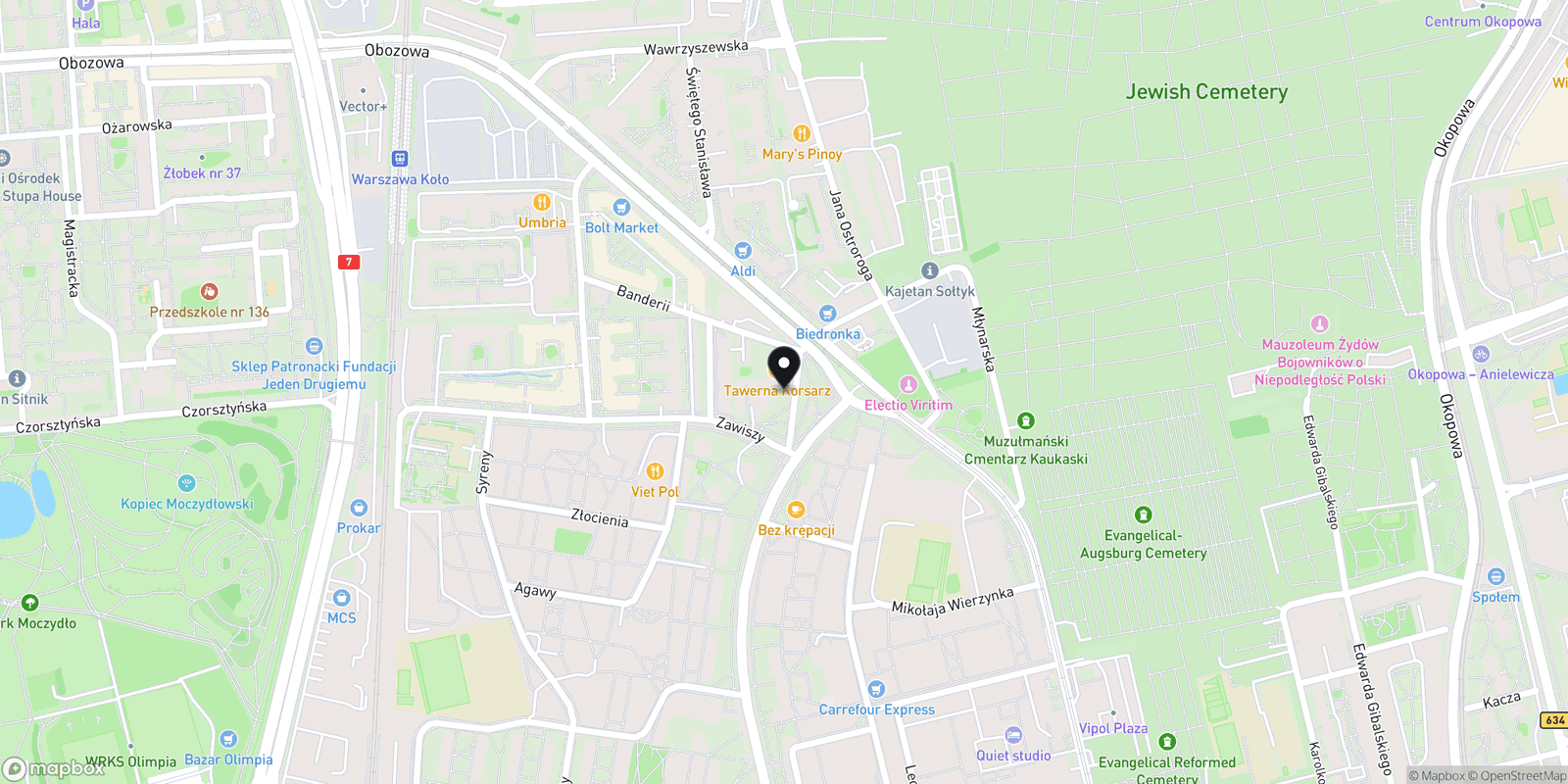 Mapa B&B 13