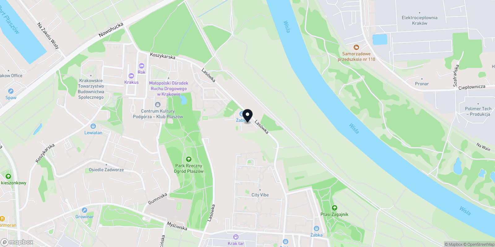 Mapa Graboś Academy hair&beauty