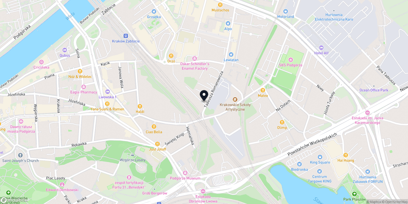 Mapa HORIZON Barbershop&Coworking