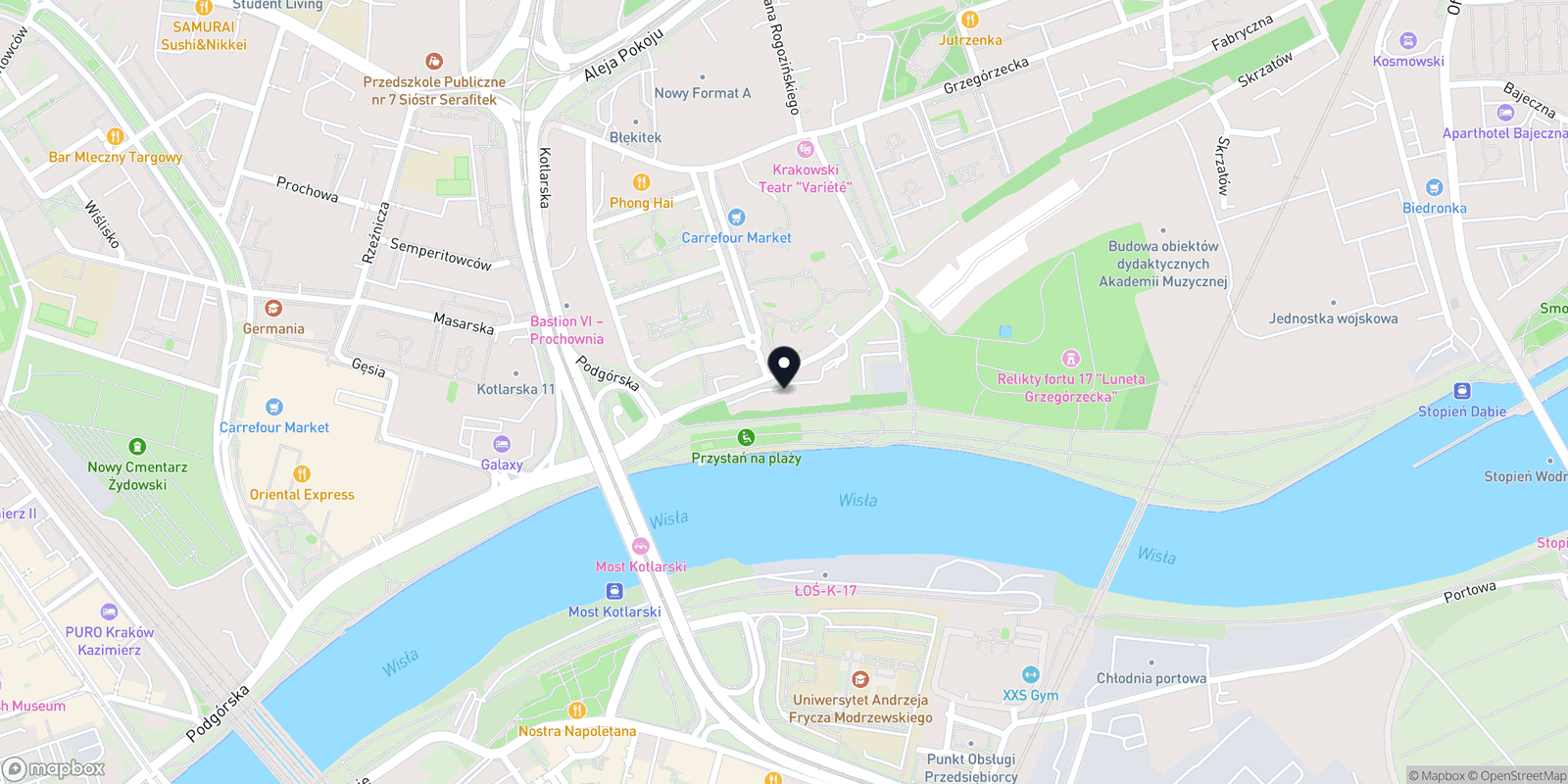 Mapa Salon PUDRA