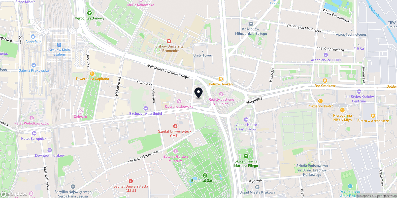 Mapa Alibi Lash Studio