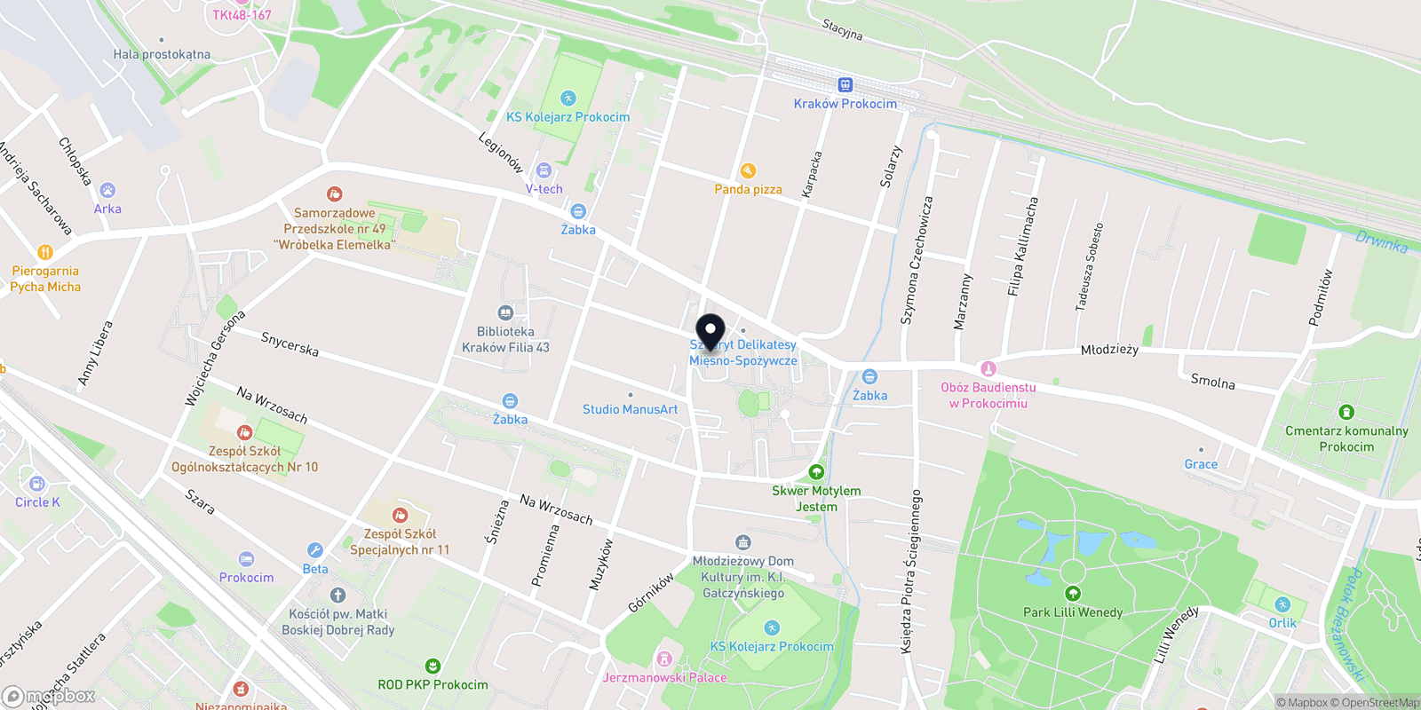 Mapa Piernik Nails & Beauty