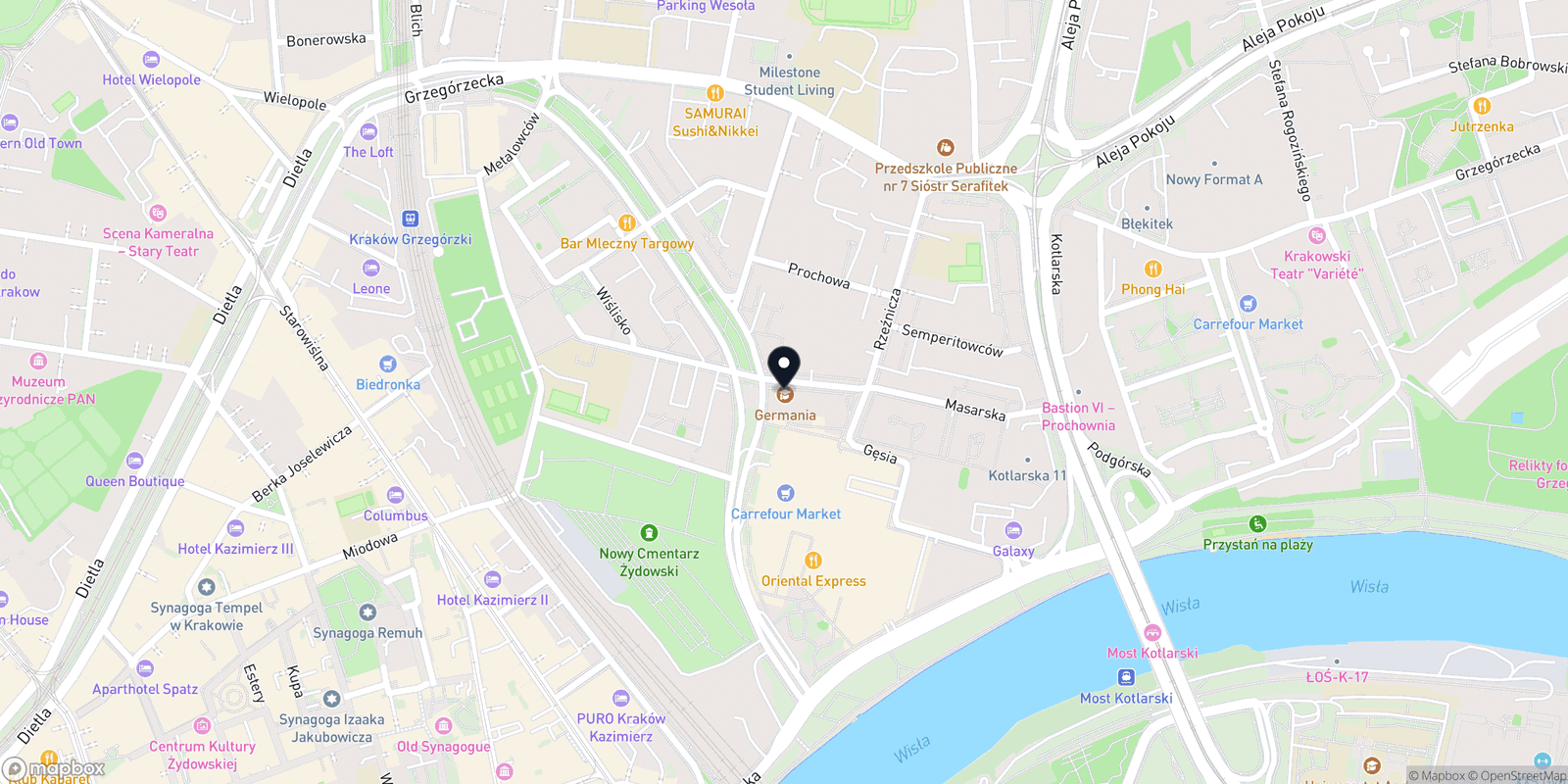 Mapa SALON FRYZUR OLENA BUKANOVA