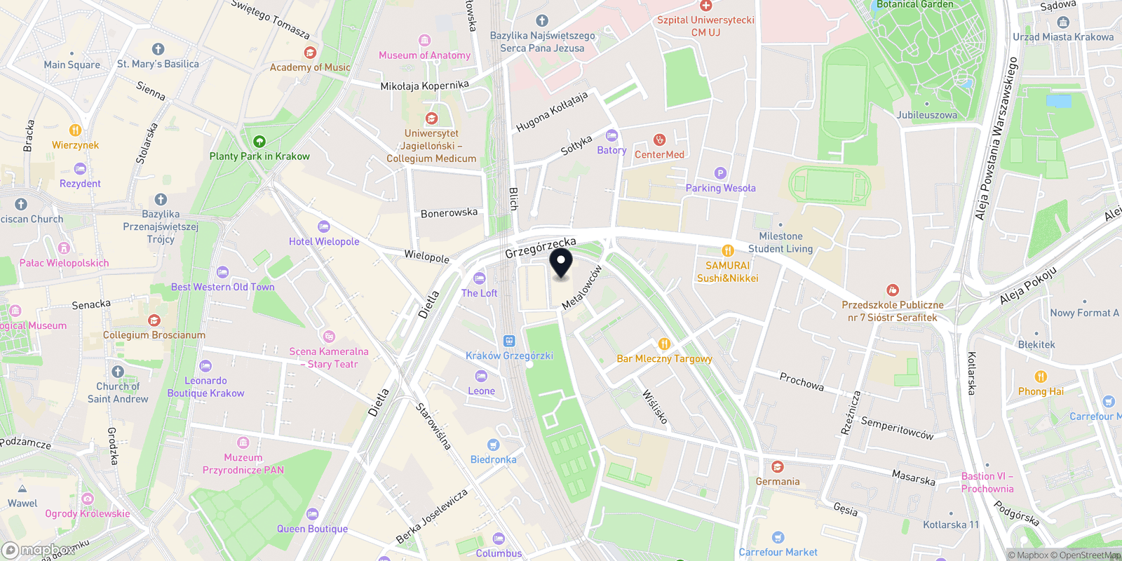 Mapa Anika