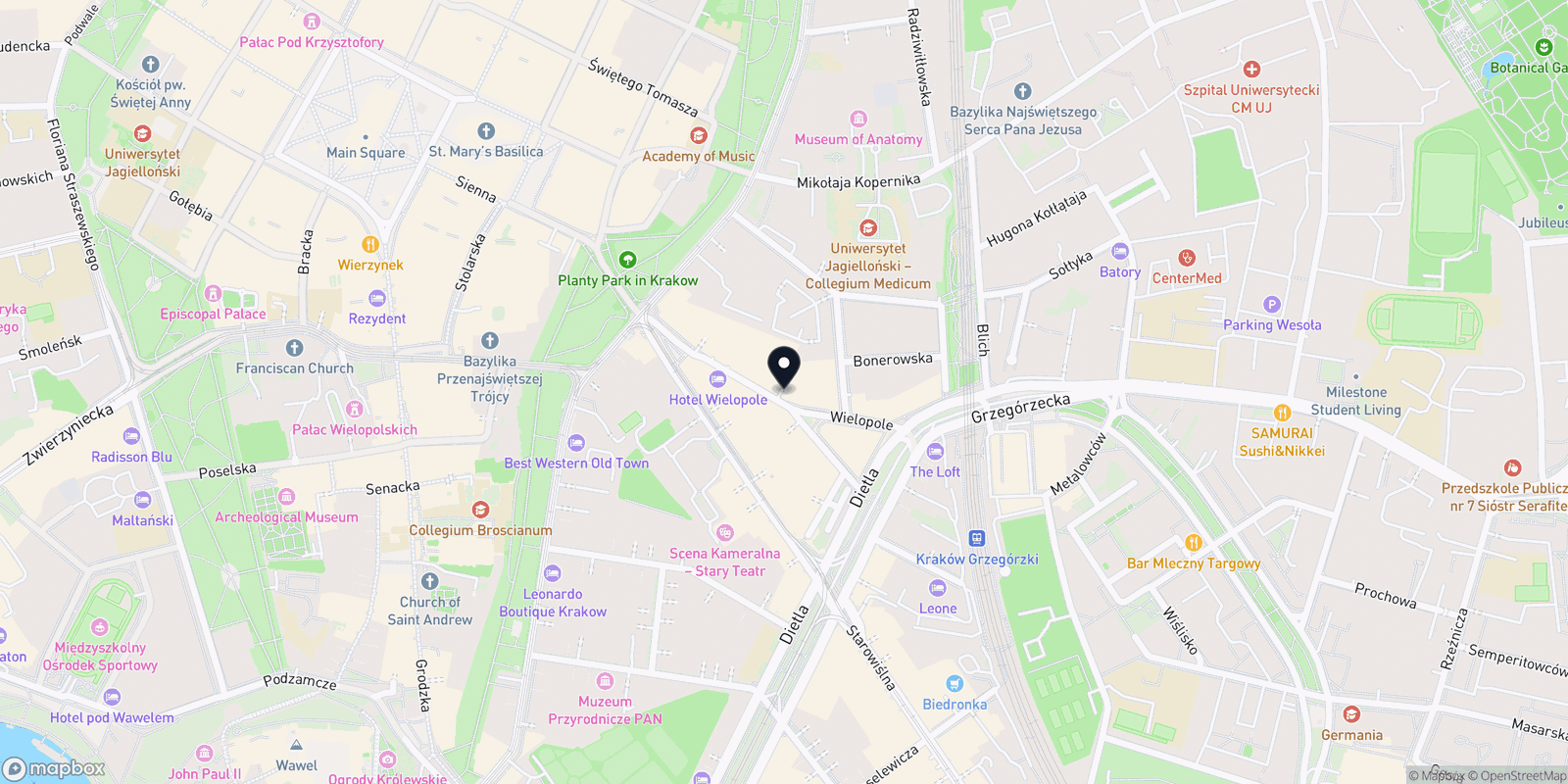 Mapa Baron Barber