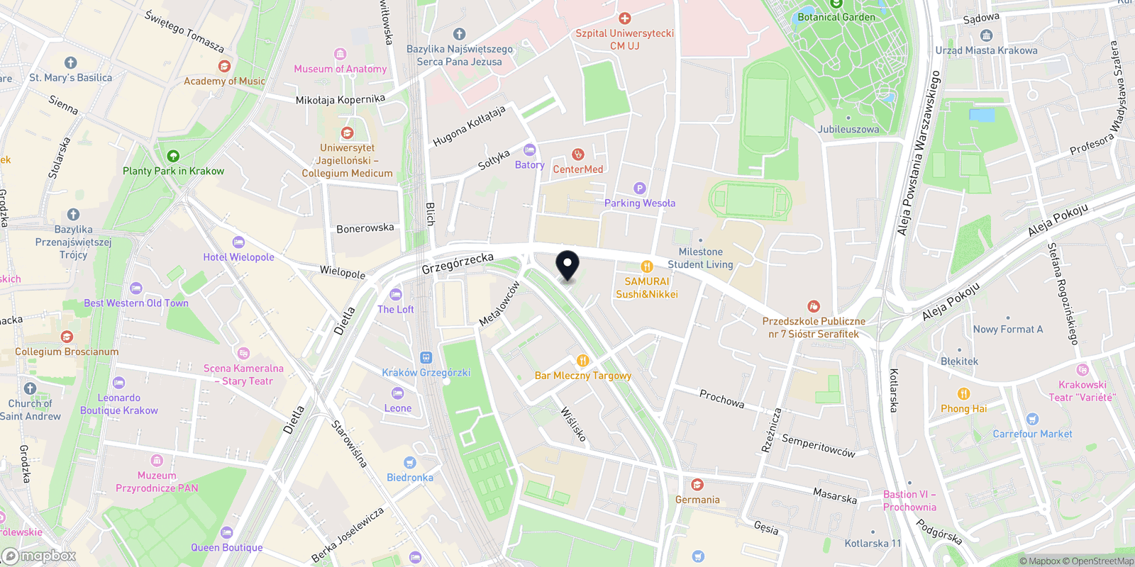 Mapa Kingston Barbershop