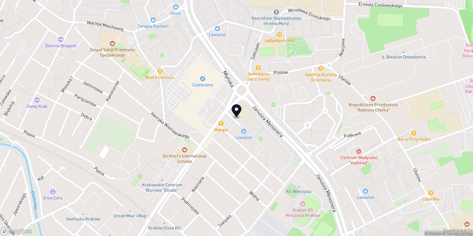 Mapa Karolina Kasztelan Hair & Beauty
