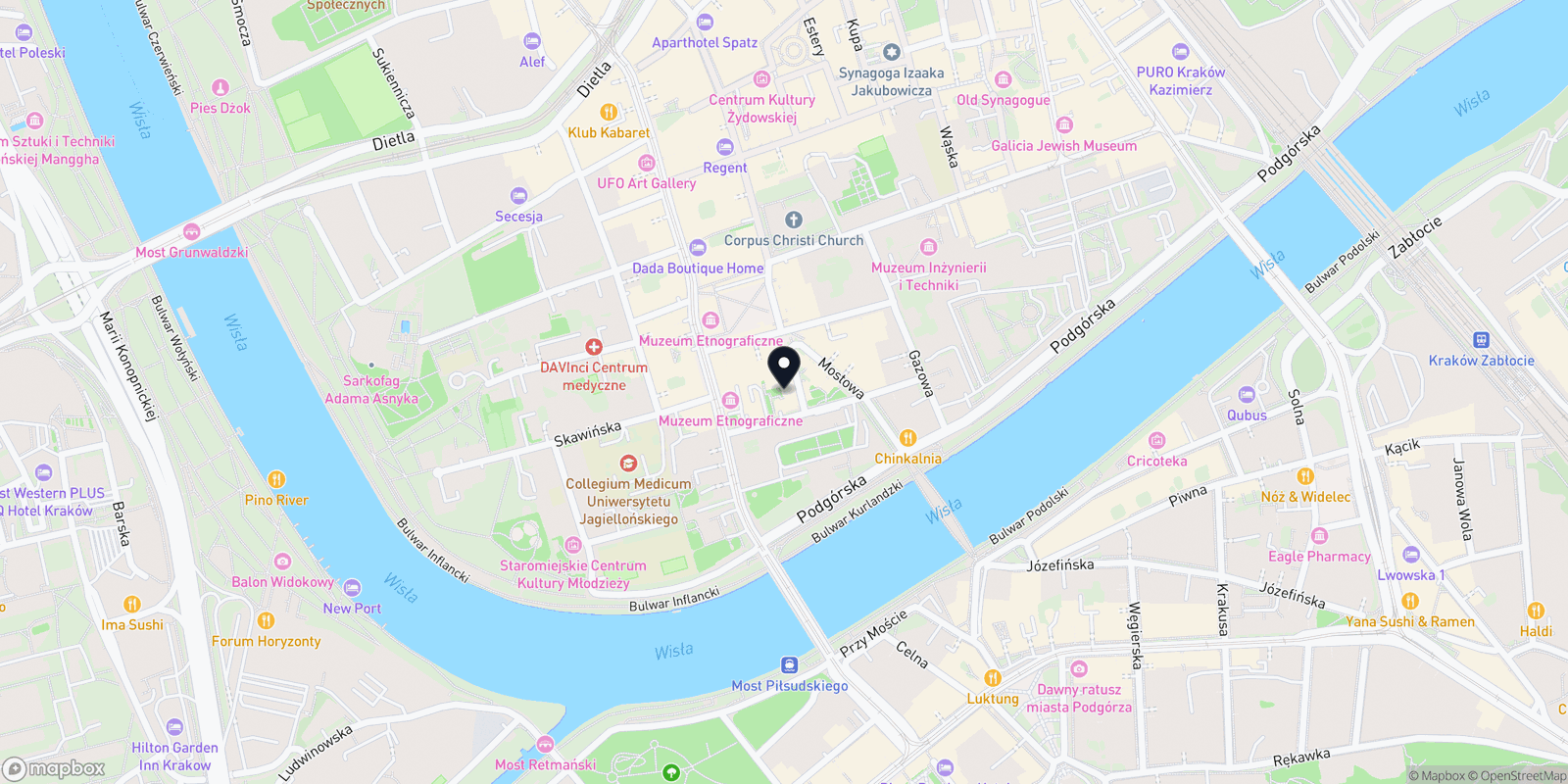Mapa STREET CUT