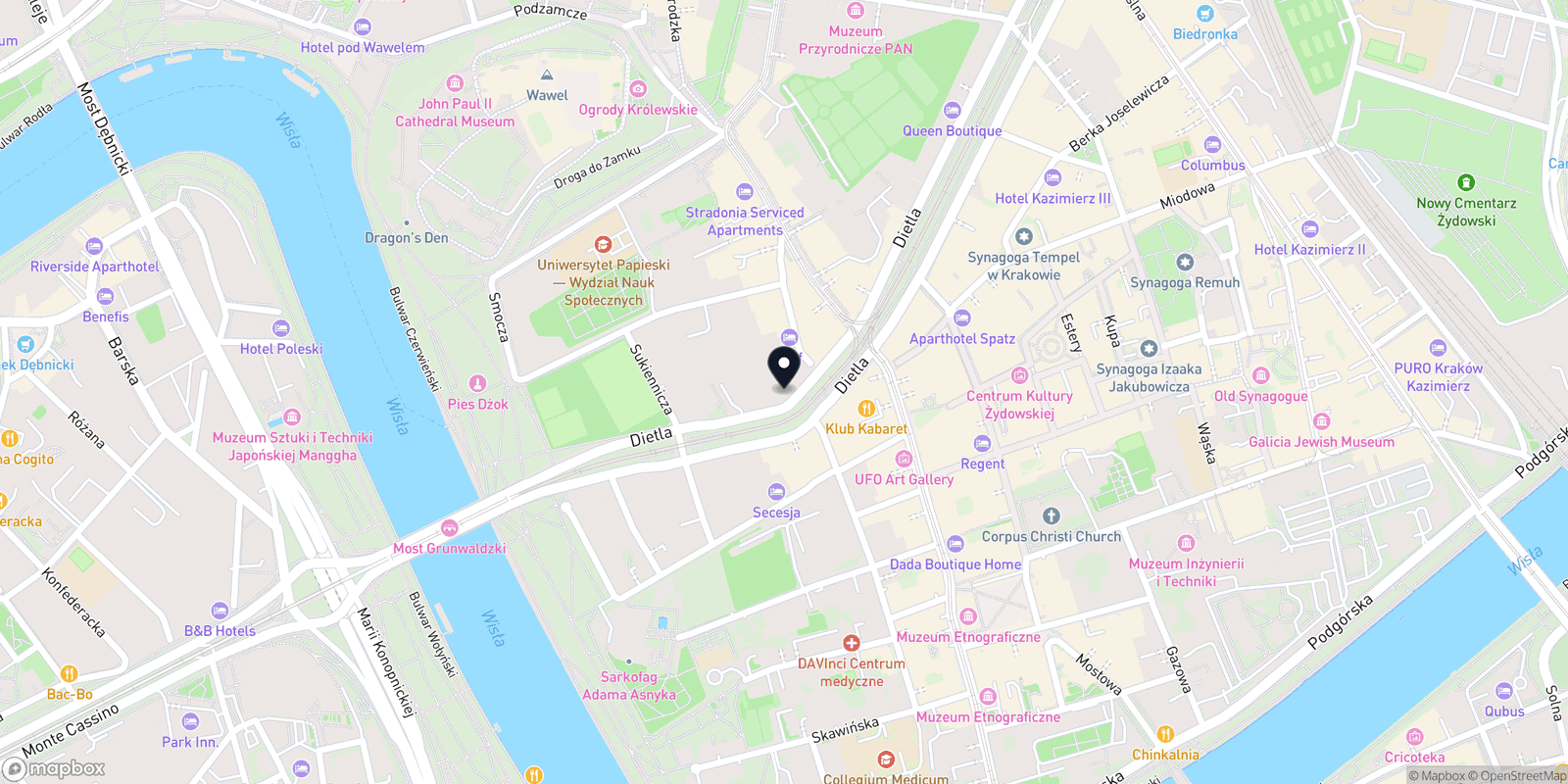 Mapa La viva atelier ACADEMY Gabriela Nowak-Mysiak