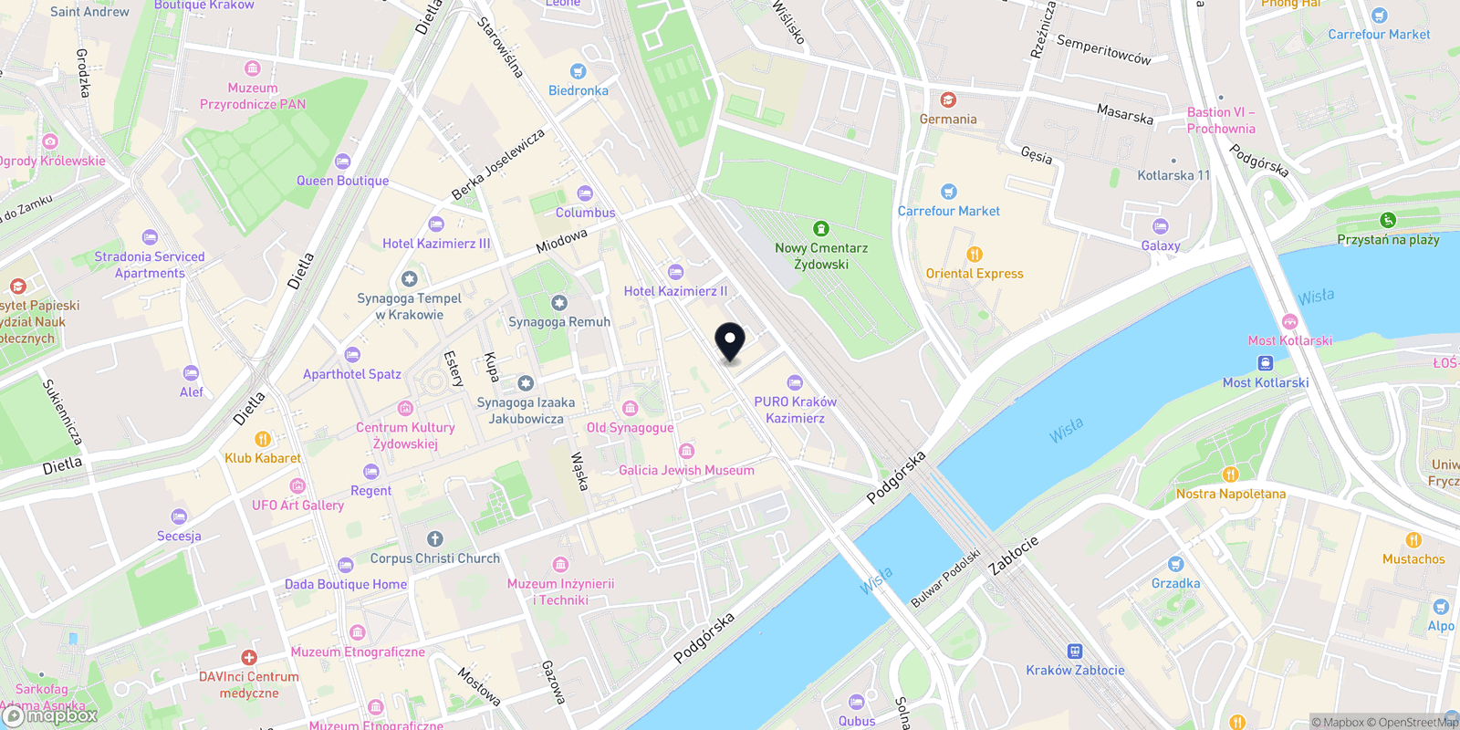 Mapa Salon MAGNETIC
