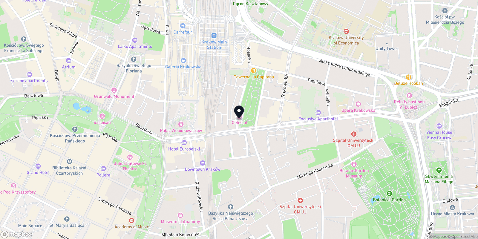 Mapa Dom Fryzur