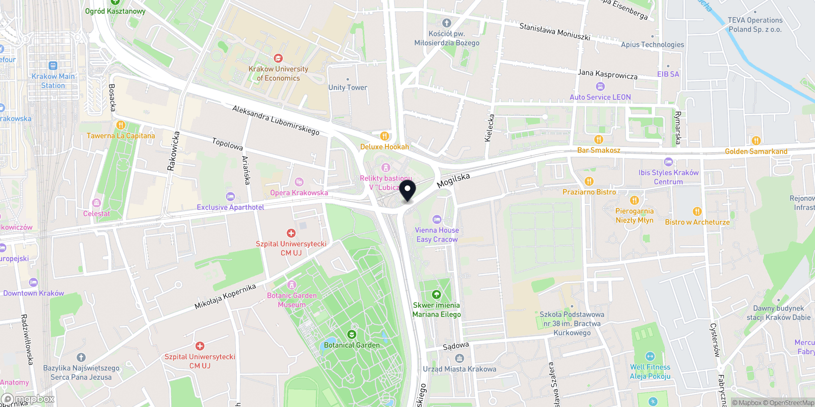 Mapa Studio Stylizacji Rzęs Svitlana Kovalchuk