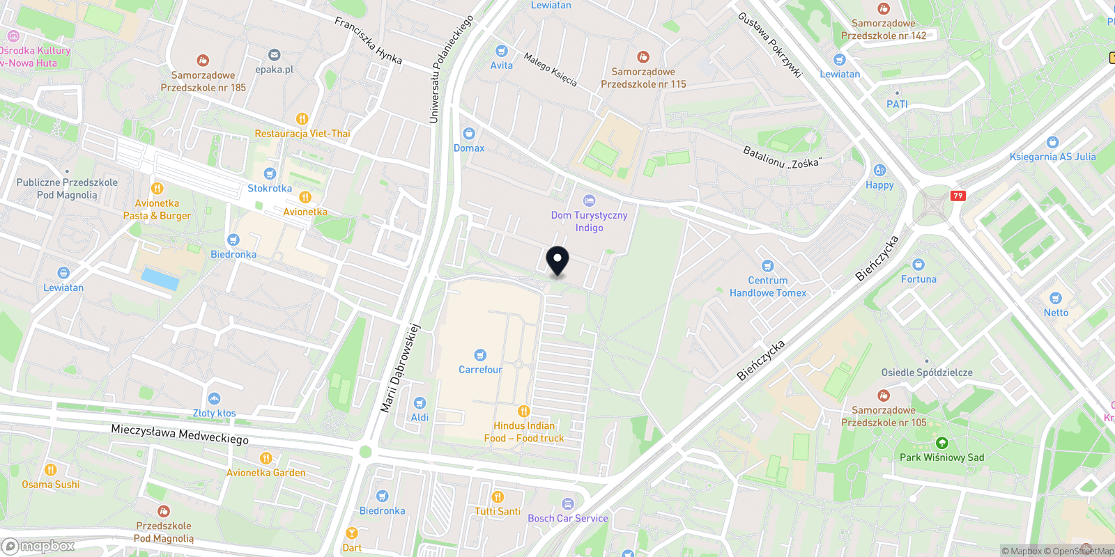 Mapa Salon Fryzjerski I’S Ilona Sienkiewicz
