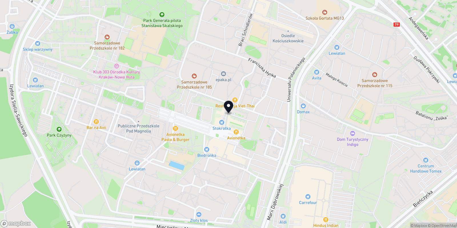 Mapa Stalowe Magnolie kosmetologia interdyscyplinarna Aleksandra Wawro