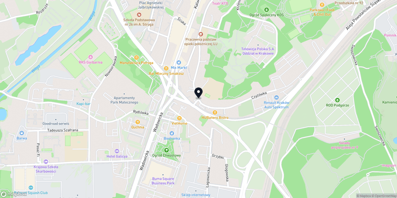 Mapa Centrum Fizjoterapii i Dietetyki Be Healthy