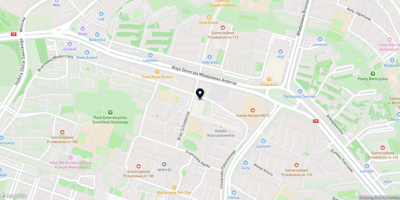 Mapa Babska Strefa