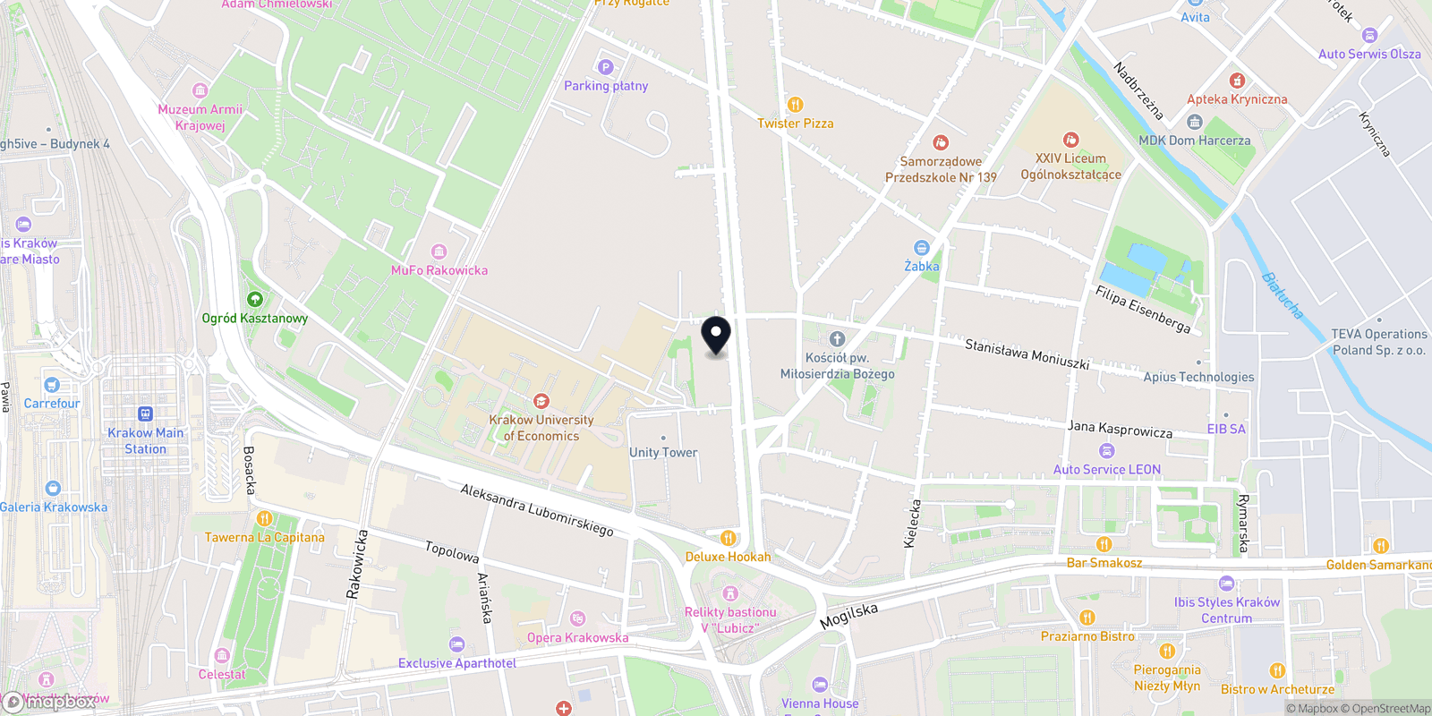 Mapa Kult Beauty