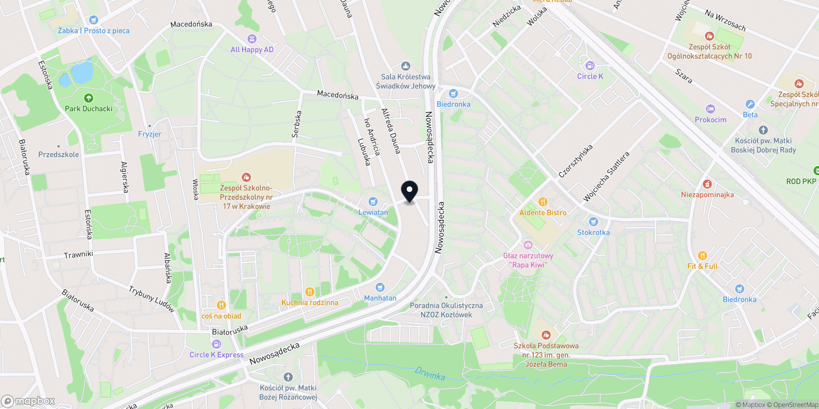 Mapa NATURAL SKIN CLINIC