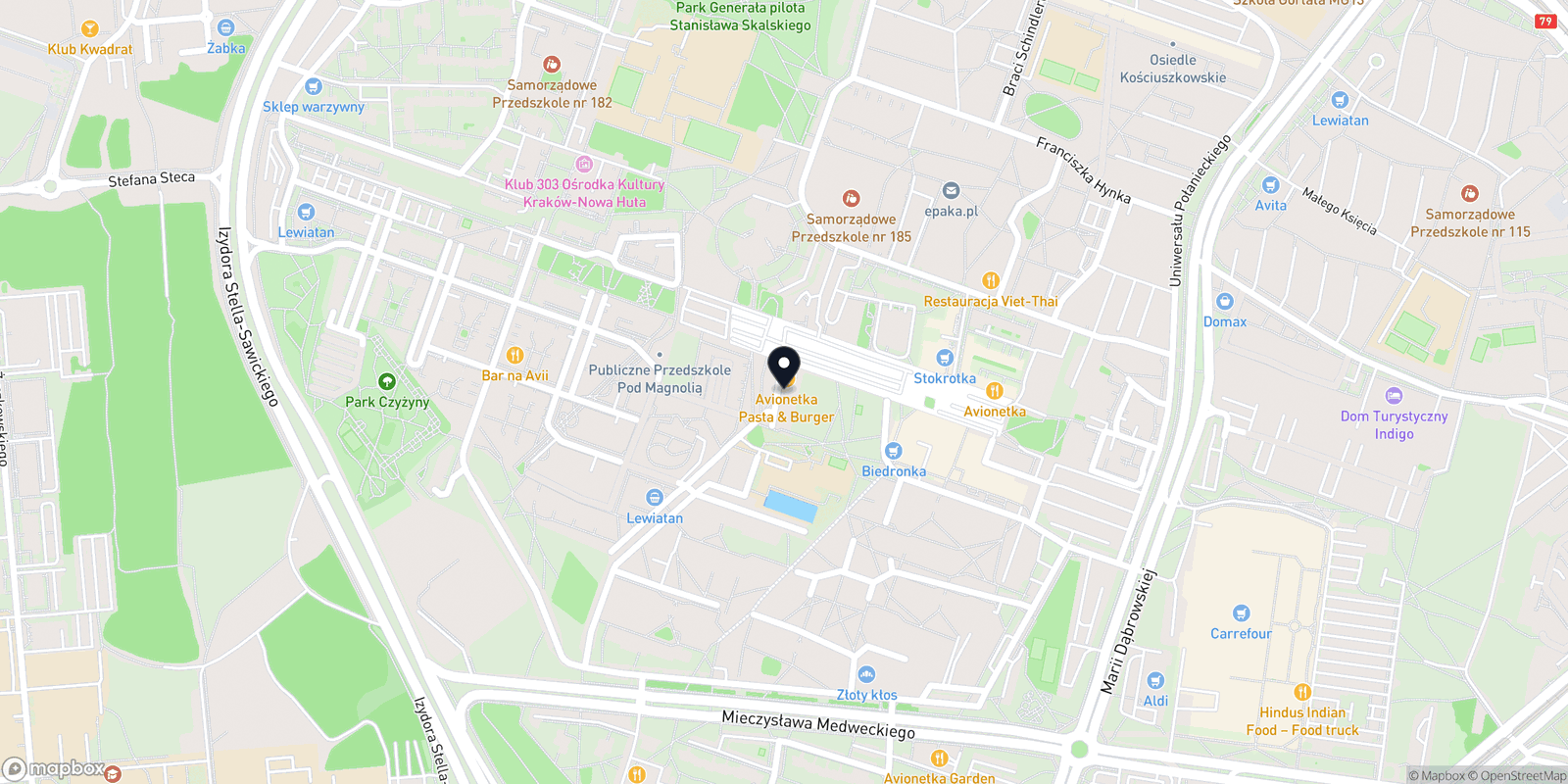Mapa Pani Pęsetka
