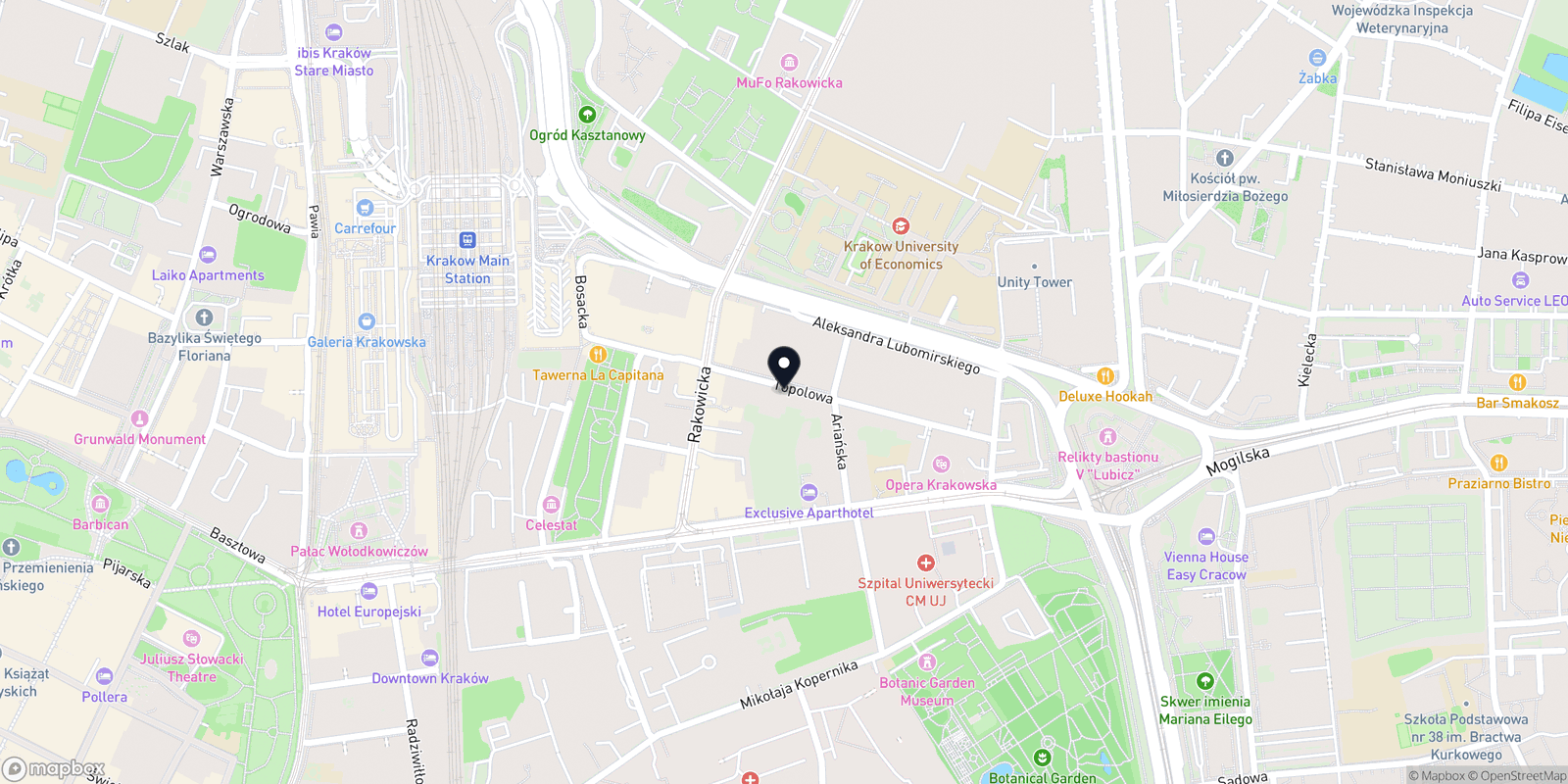 Mapa MAXIMA Salon Urody