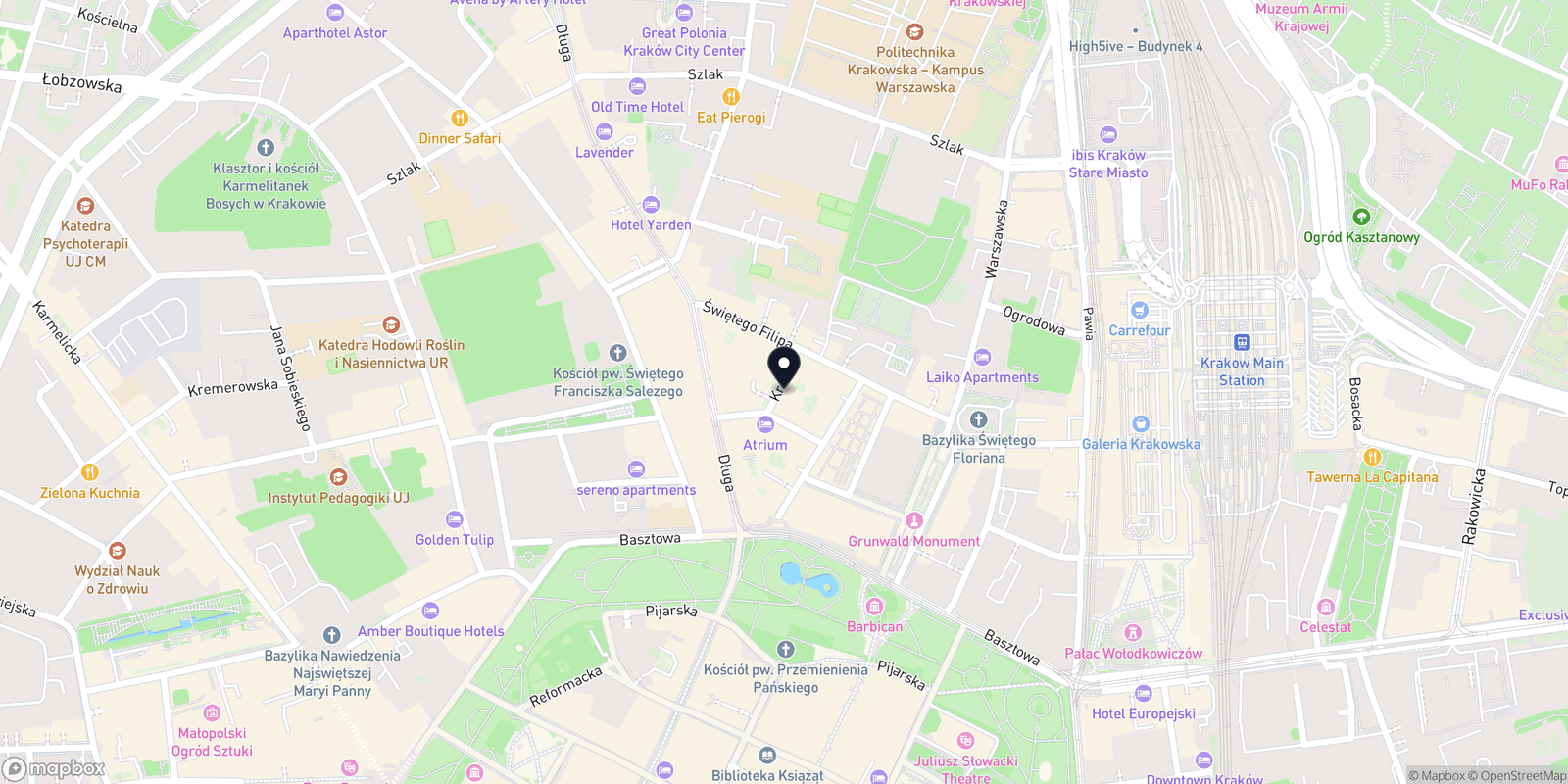 Mapa Barber Tim