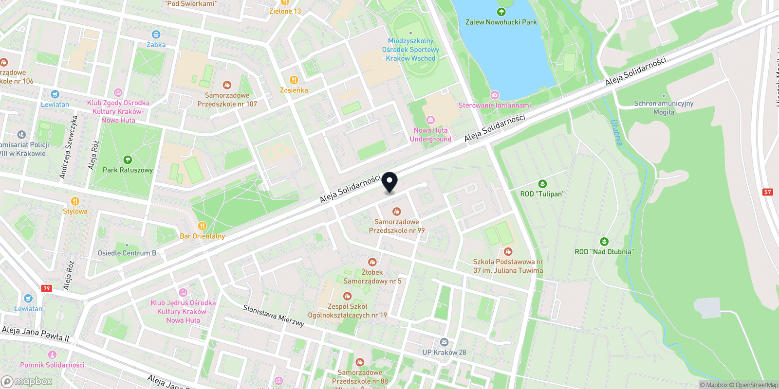 Mapa Pan&Pani Salon Urody fryzjersko-kosmetyczny