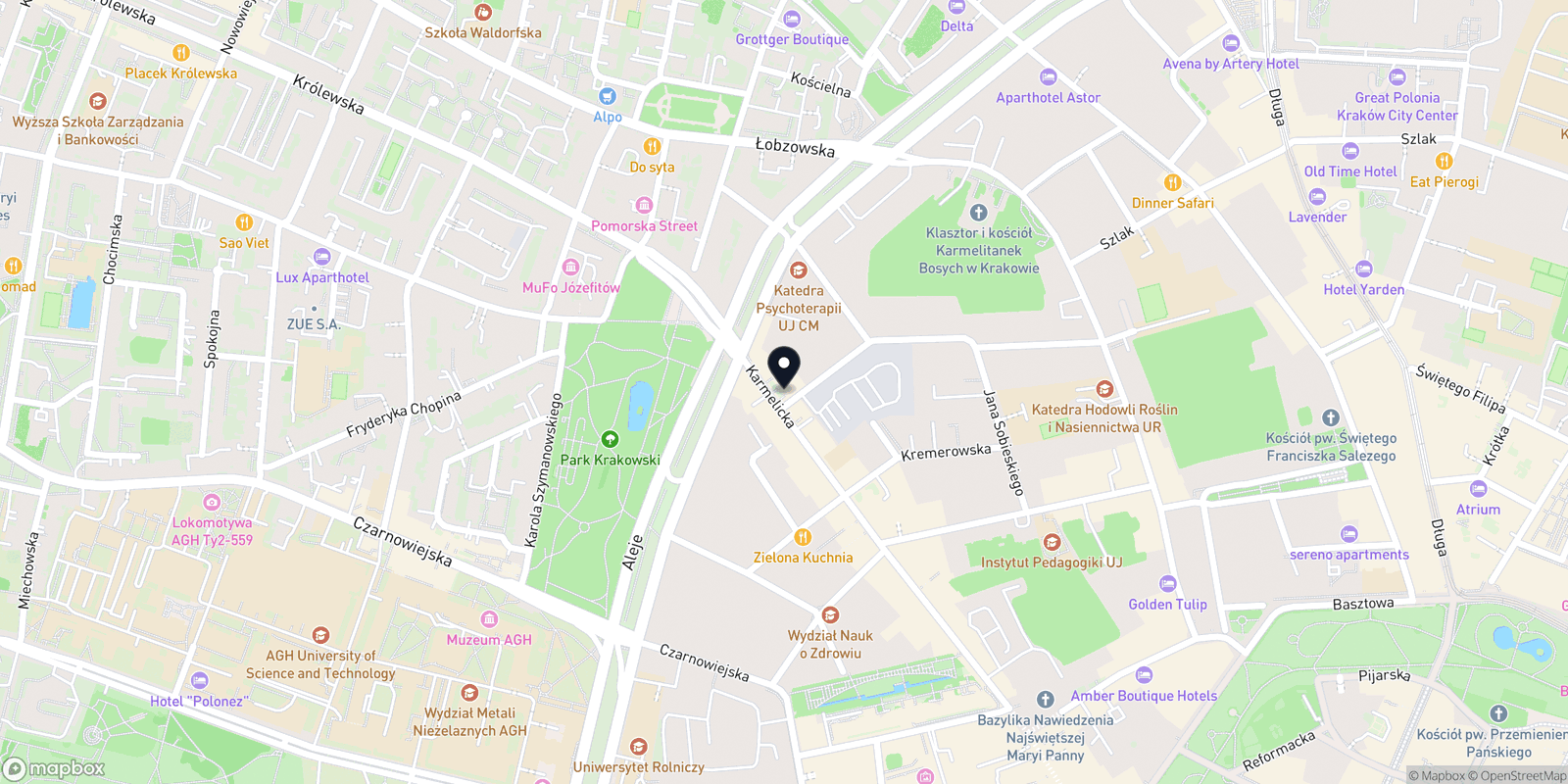 Mapa La Boheme