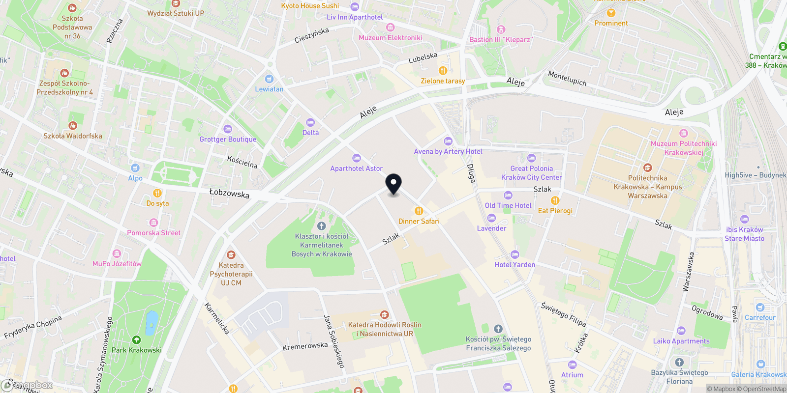 Mapa Espresso Nail Bar