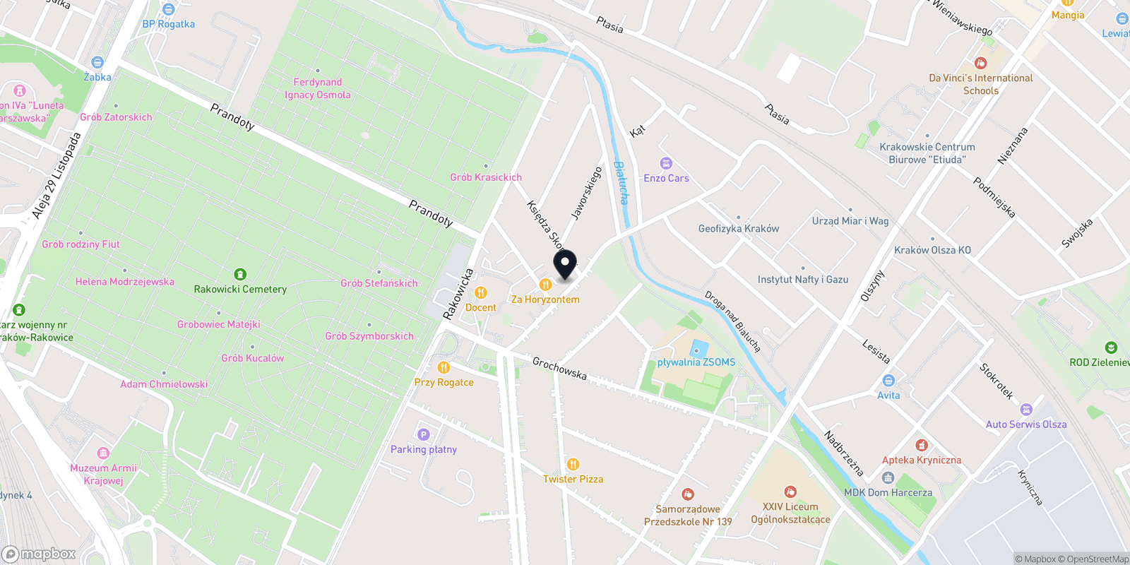 Mapa Dr Aseńko I Estetyka & Chirurgia