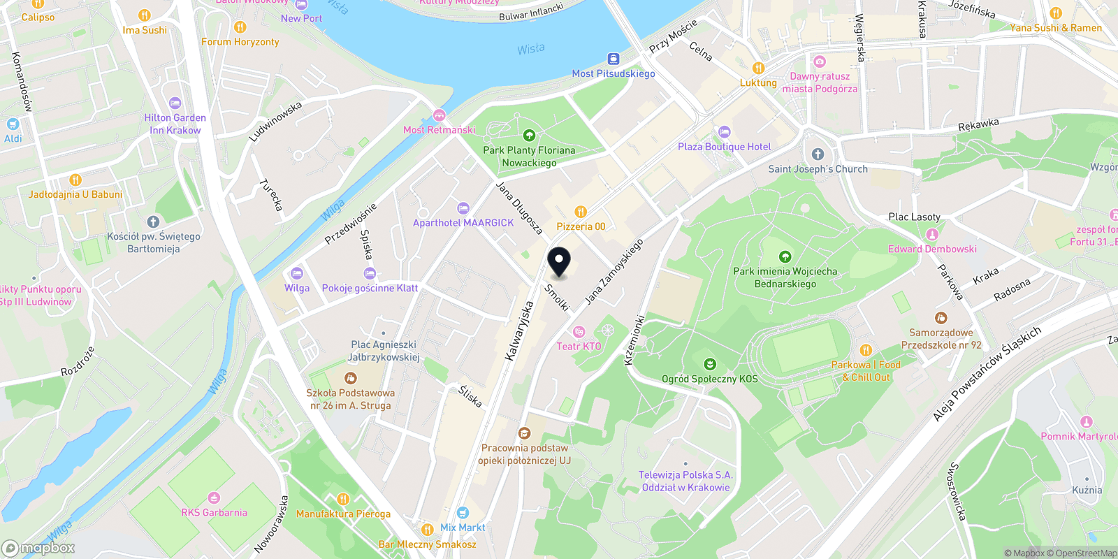 Mapa Centrum Usługowe Smolki 5 LU5